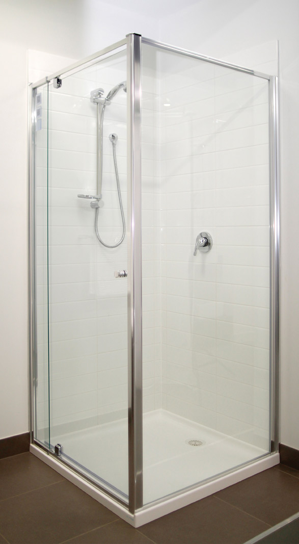 The Executive semi framed shower screen.